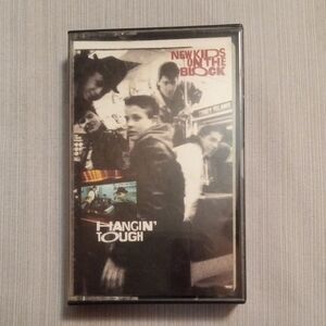 Experience the classic sounds of NKOTB witt the 'Hangin' Tough' Cassette tape.